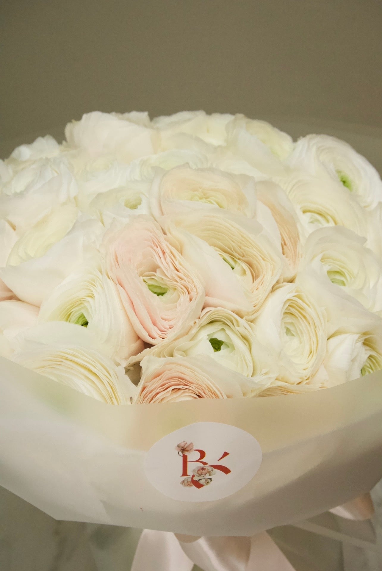 Mono Bouquet Of Premium Ranunculus