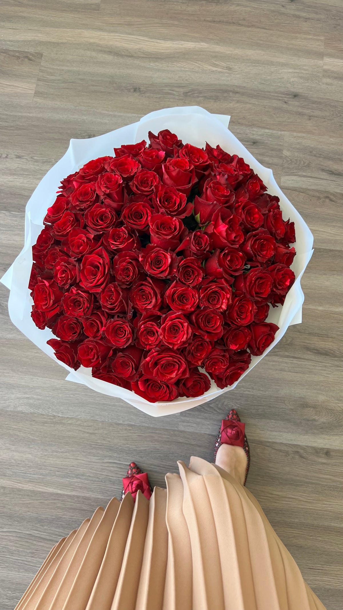 75 Red Roses Bouquet