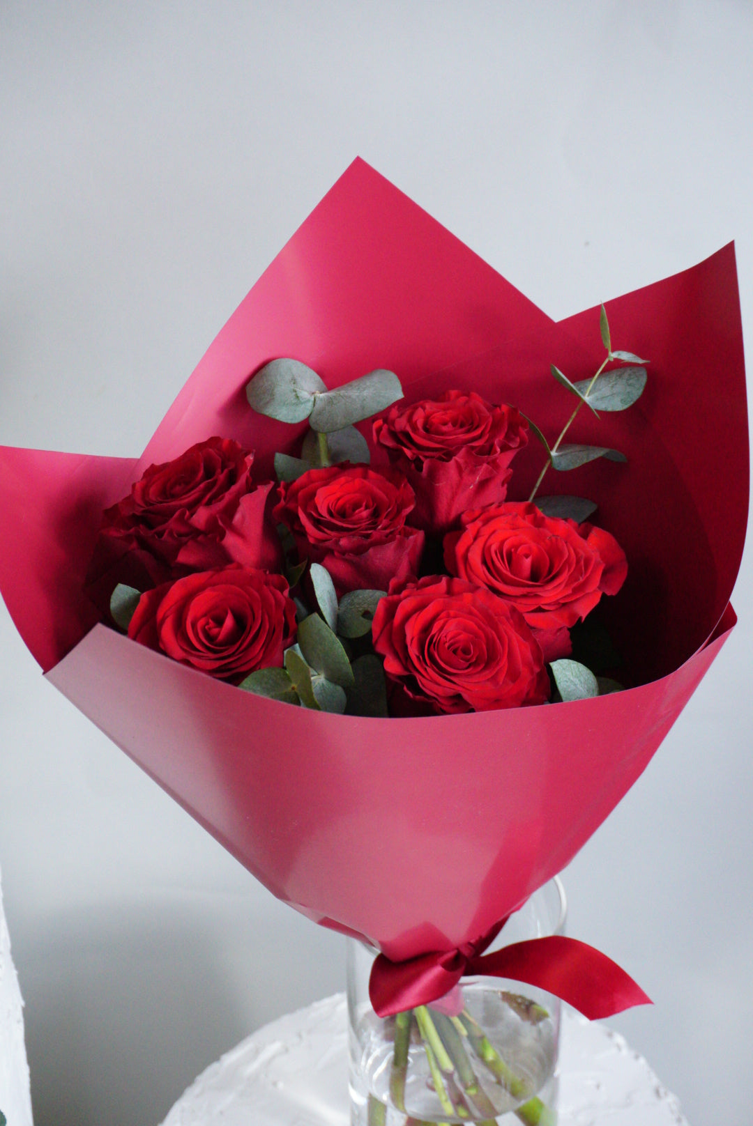 Half Dozen Red Roses