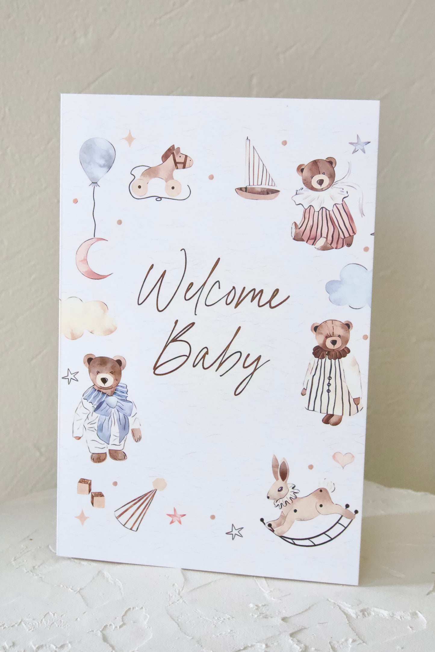 welcome Baby Greeting Card