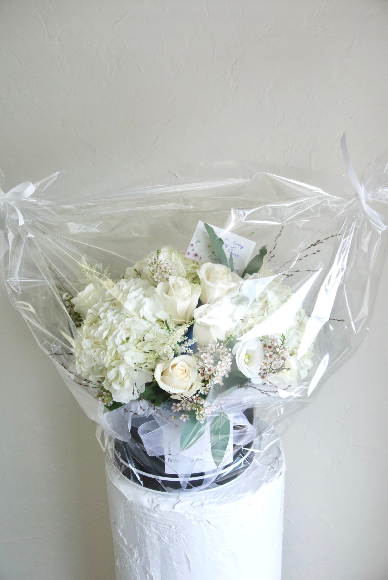 Noir & Blanc Hat Box