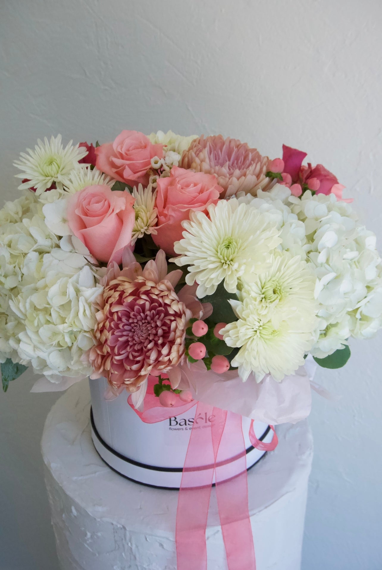 Flow Of Flowers Hat Box