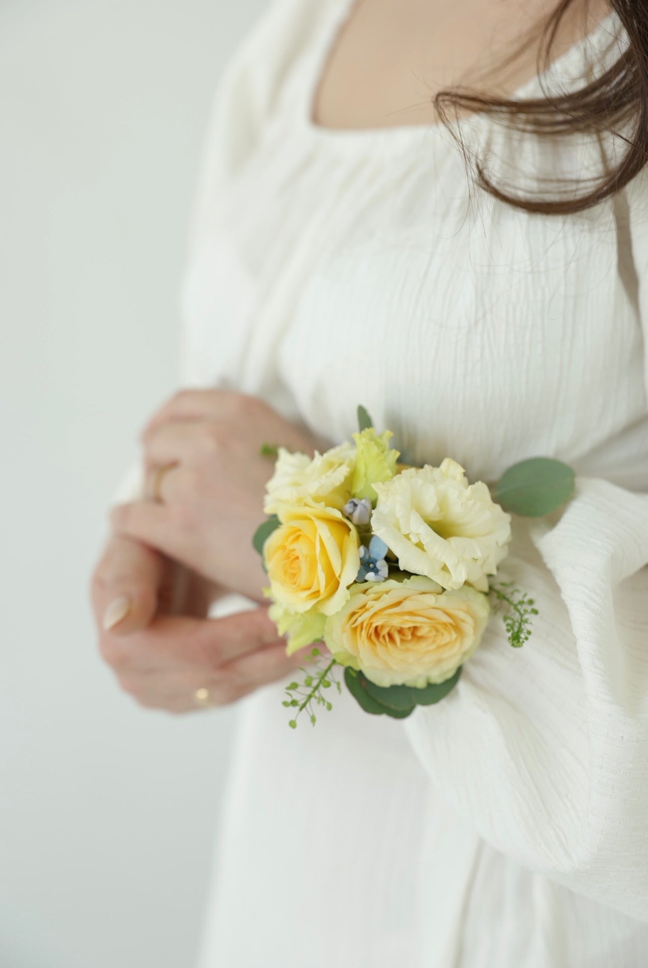 Yellow Corsage & Boutonniere Set
