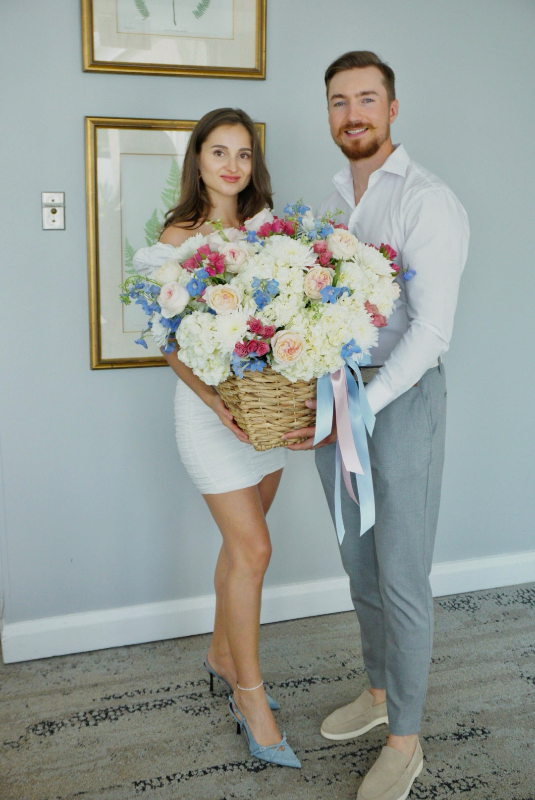 Luxury basket "Garden of Paradise"