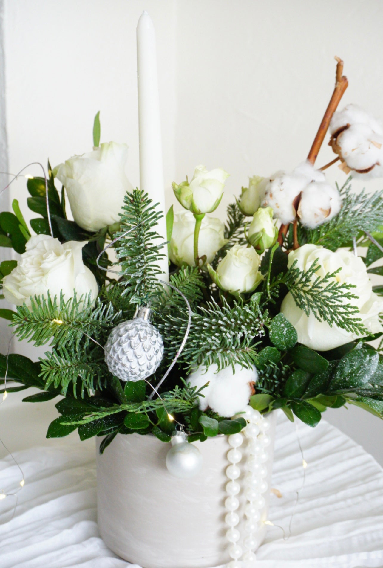 Christmas Pearl Arrangement