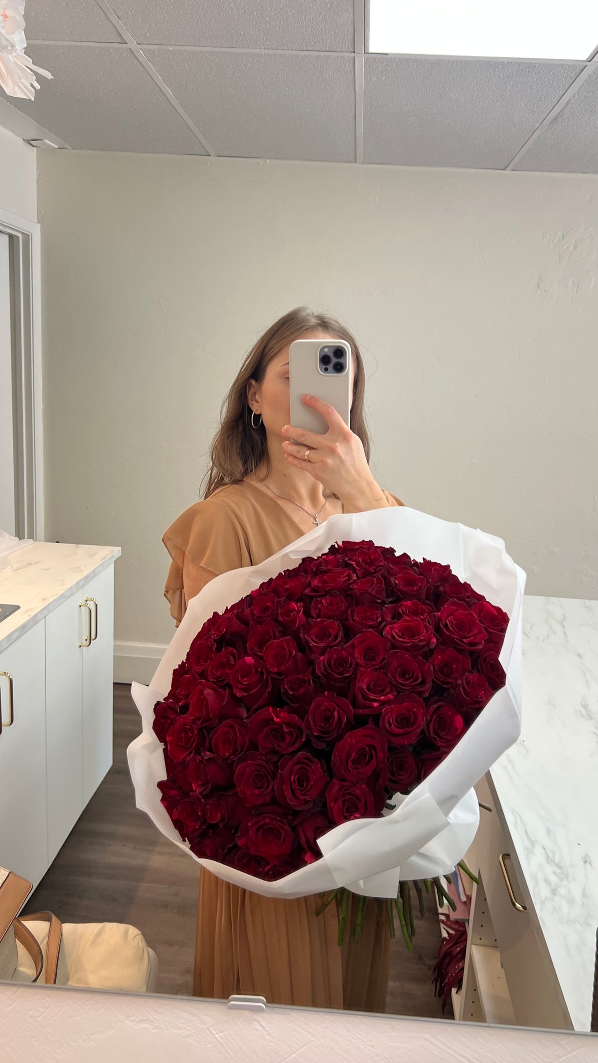 75 Red Roses Bouquet
