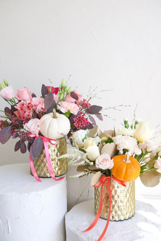 Golden Fall Arrangements