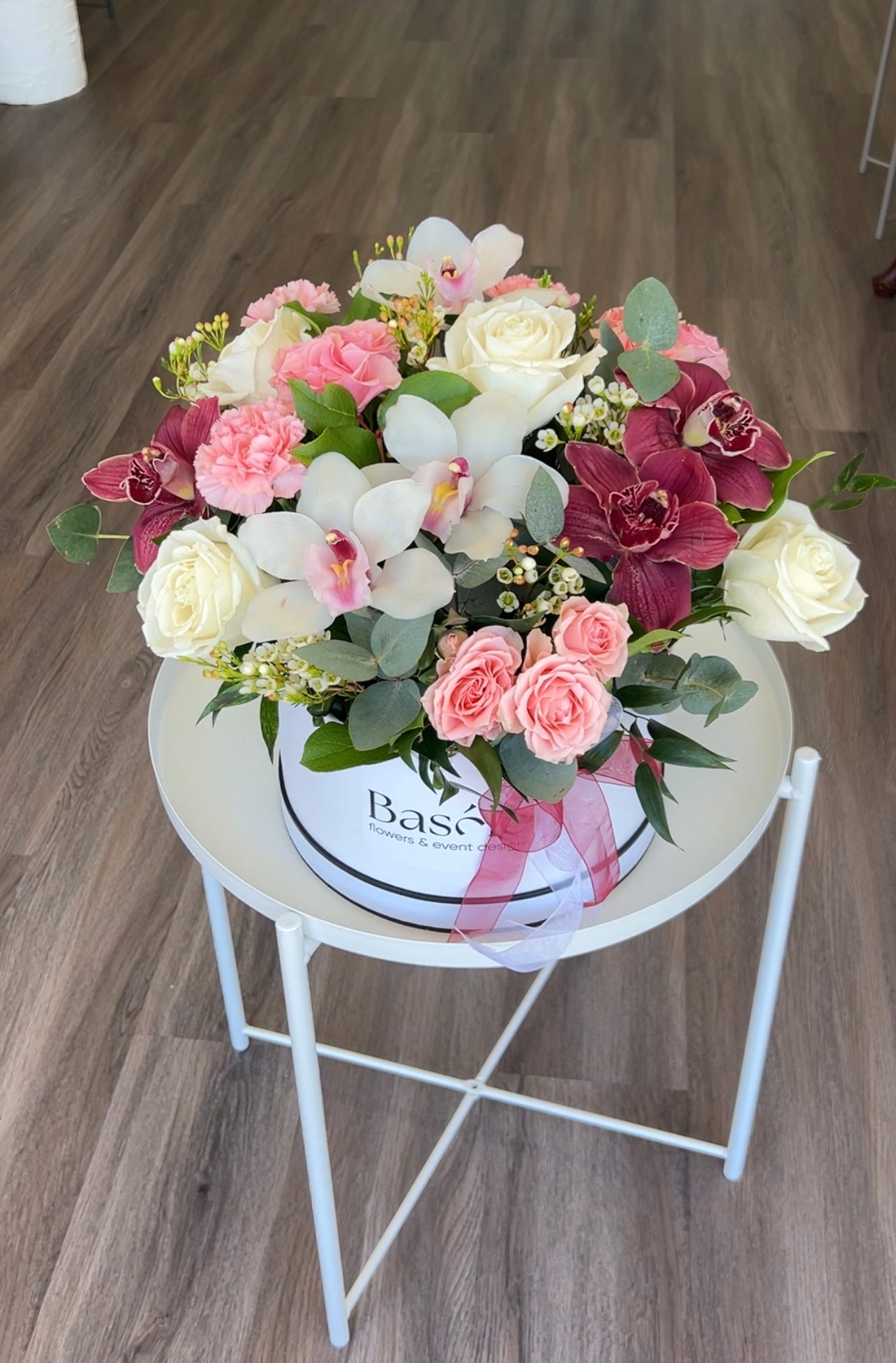 Rosé Desire Hat Box