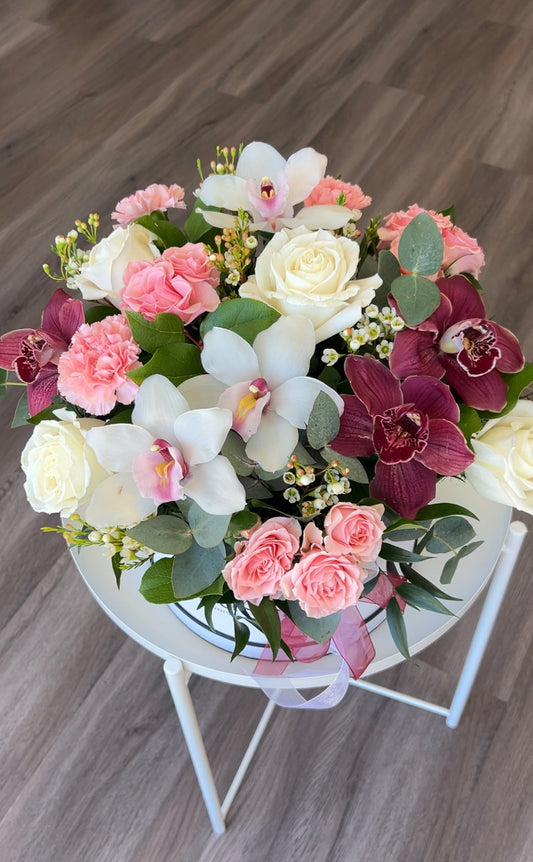 Rosé Desire Hat Box