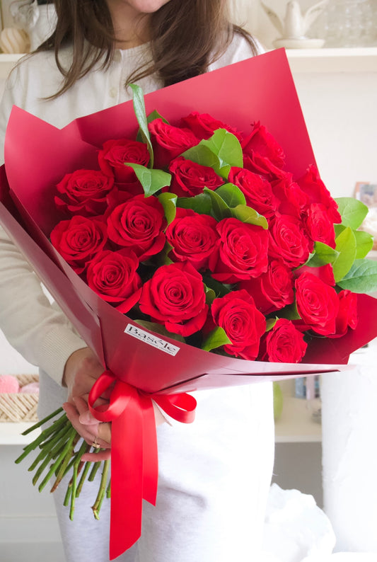 25 Red Roses Bouquet