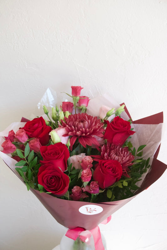Crimson Elegance Bouquet
